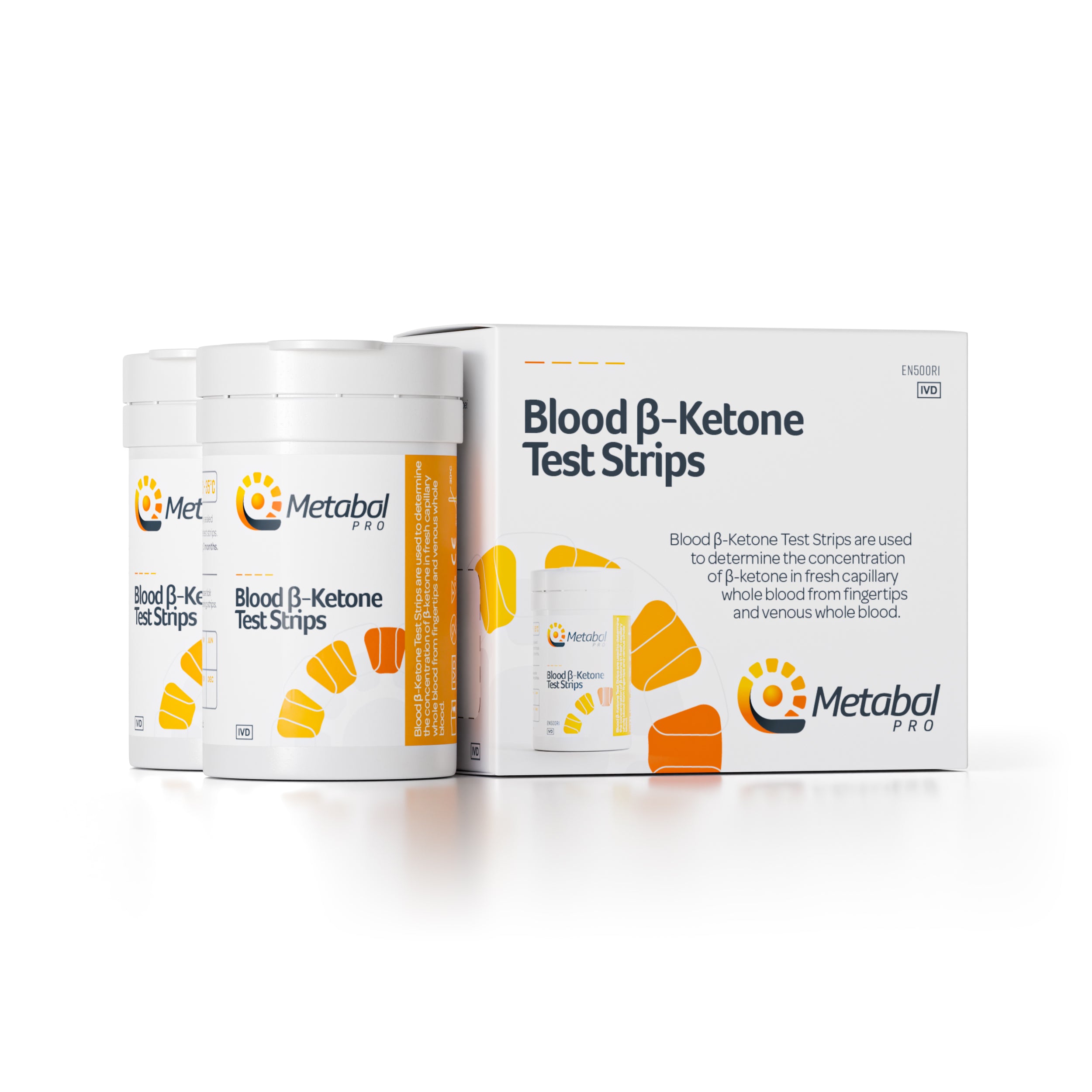 β-Ketone Test Strips (50 Pieces per Box)
