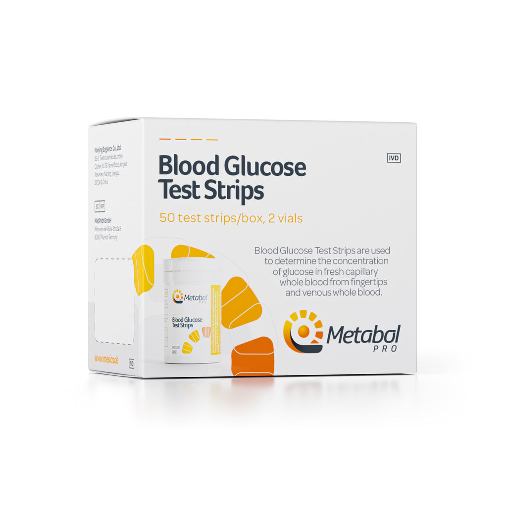 Glucose Test Strips (50 Pieces per Box)